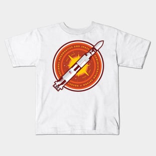 Saturn V Rocket Badge / Patch Kids T-Shirt